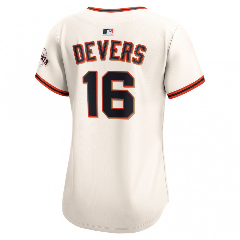 Rafael Devers San Francisco Giants Women's Home Limited Player Jersey - Cream-Pro Kit Vault | Brand New 26/27 Sports Jerseys